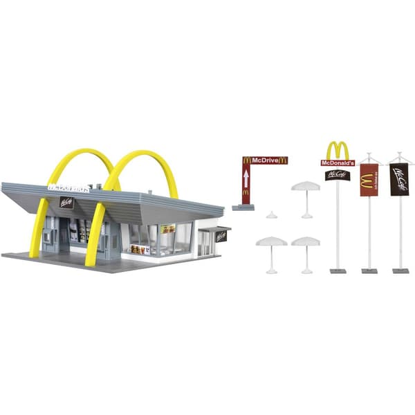 McDonald's snabbmatsrestaurang H0 Vollmer 43634