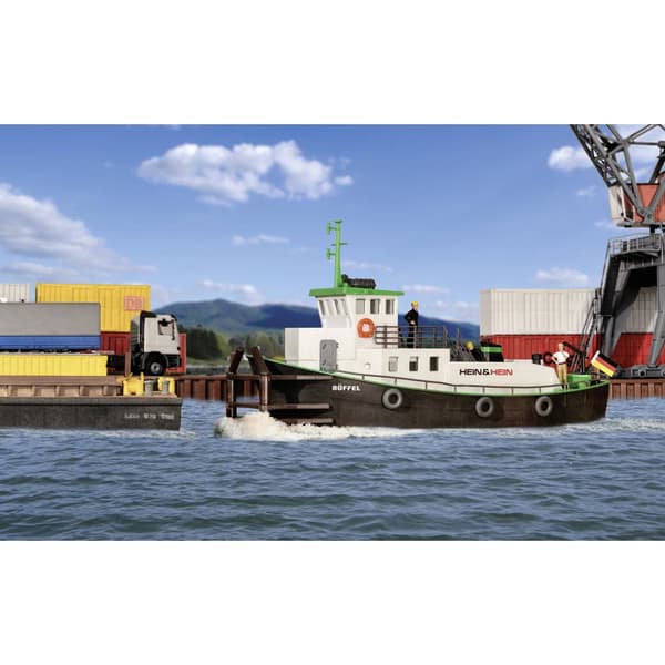 Kibri 38520 H0 Byggmodell Fartyg Bogserfartyg