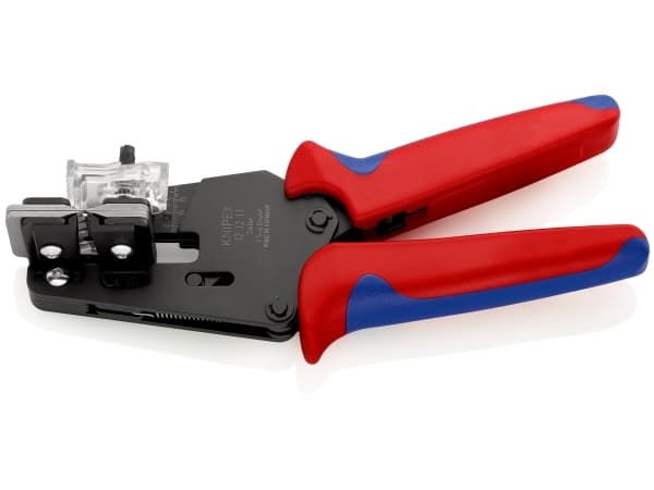 Knipex 12 12 11, Beskyttelses isolasjon, 449 g, Blå, Rød