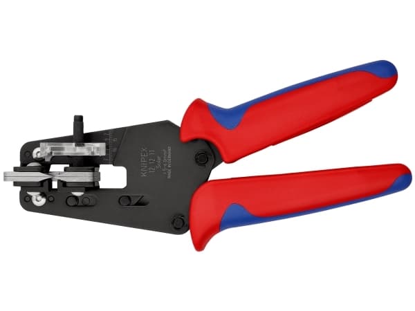 Knipex 12 12 11, Beskyttelses isolasjon, 449 g, Blå, Rød