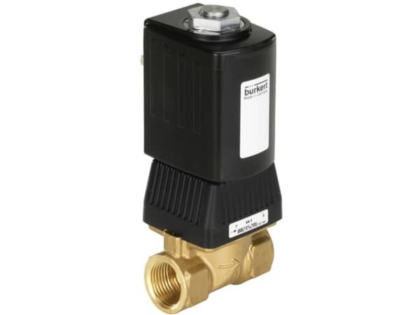 Bürkert Stempelventil 349314 6240 24 V G 1/4 Nominel dimension 6 mm Tvangsstyret 1 stk