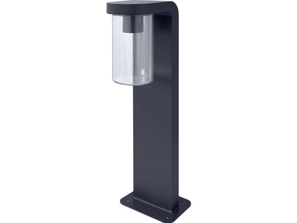 LEDVANCE ENDURA Classic Cascade, Utomhus pelar-/stolpbelysning, Grå, Gjuten aluminium, Glas, IP44, Fasad, Trädgårdsgång, Terass, I
