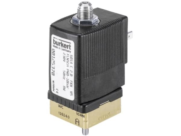Bürkert Løfteankerventil 125366 6014 230 V Flange, G 1/8 Nominel dimension 1.5 mm Direkte virkende 1 stk