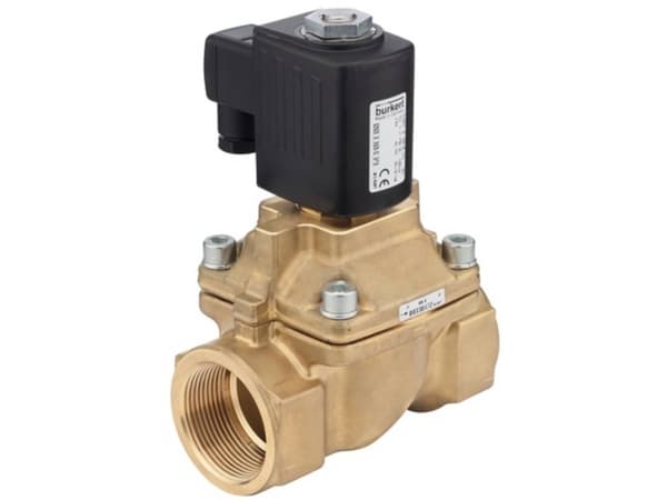 Bürkert Stempelventil 332163 6407 230 V G 2 Nominel dimension 50 mm Tvangsstyret 1 stk