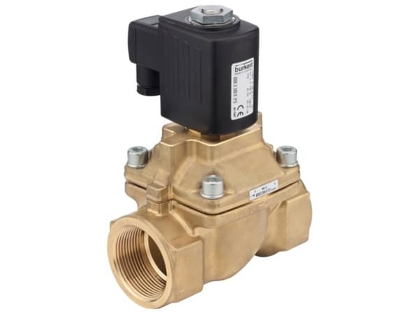 Bürkert Stempelventil 332163 6407 230 V G 2 Nominel dimension 50 mm Tvangsstyret 1 stk