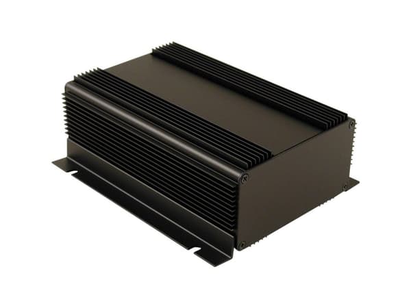 Hammond Electronics 1455NHD1601BK Yleiskaappi 160 x 111 x 61 Alumiini Musta 1 kpl 1 kpl