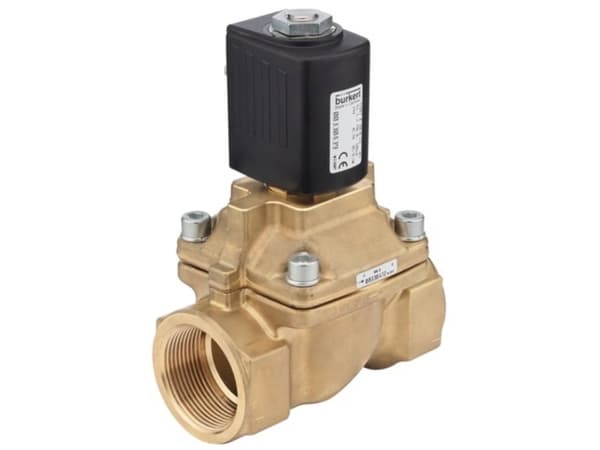 Bürkert Stempelventil 348874 6407 110 V NPT 3/4 Muffe Nominel dimension 20 mm Tvangsstyret 1 stk