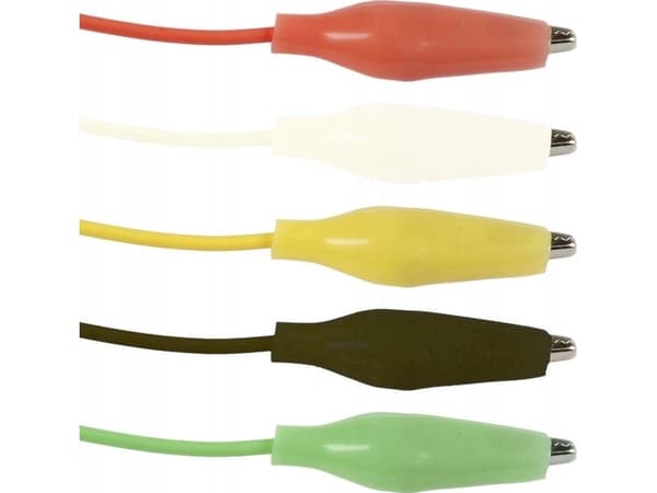 Joy-it COM-KROKO-50 Krokodilklämmor för Lightning-kontakt Passar (single-board computer) Arduino, Banana Pi, Raspberry Pi® 1 st