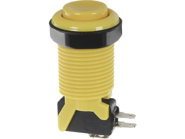 Joy-it Button-yellow Inputenhed Gul Passer til (single-board computer) Arduino, Banana Pi, Cubieboard, pcDuino, Raspberry Pi®, Raspberry Pi® 2 B, Ras