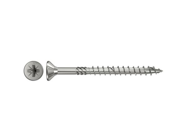 Fischer 657235 Skruvar med försänkt huvud 5 mm 100 mm Kryssning Pozidriv Galvaniserad 50 st