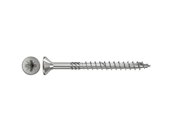 Fischer 657237 Ruuvit uppokantaiset 6 mm 40 mm Ristikkäisleikkaus Pozidriv Sinkitty 100 kpl