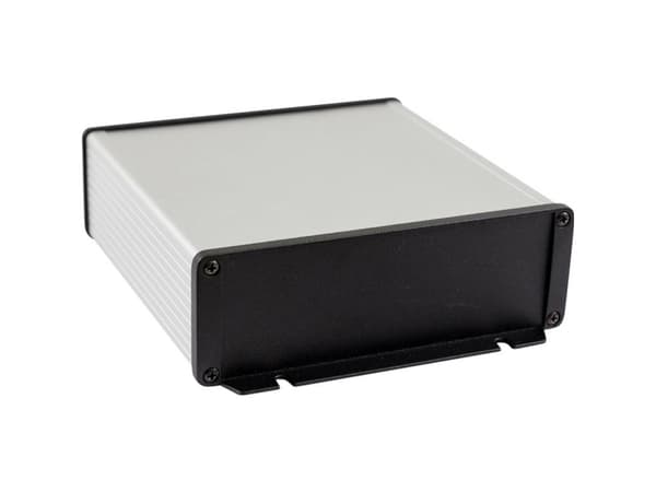 Hammond Electronics Universal-kaappi 160 x 165 x 55 Alumiini läpinäkyvä 1 kpl 1 kpl