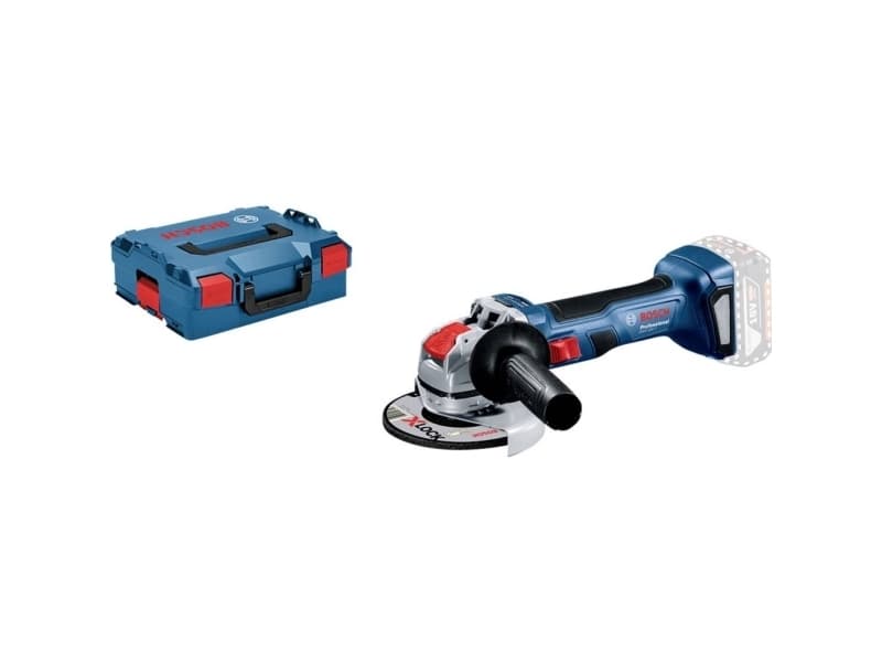 Bosch VINKELSLIBER GWX 18V-7 115MM SOLO L-BOXX - Utan batteri och laddare