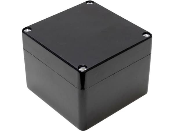 Hammond Electronics 1590ZGRP121BK Universalskåp 120 x 122 x 91 Polyester Svart 1 st