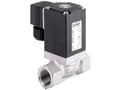 Miniatyrbild 1 av 4: Bürkert Membranventil 68510 290 24 V NPT 1/2 Muffe Nominel dimension 25 mm Tvangsstyret 1 stk