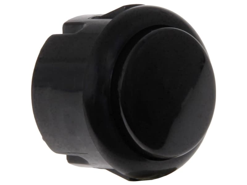 Joy-it BUTTON-BLACK-MICRO Trykkontakt Sort 1 stk