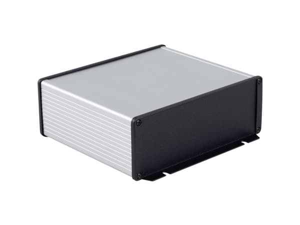 Hammond Electronics Universal-kaappi 160 x 165 x 55 Alumiini läpinäkyvä 1 kpl 1 kpl