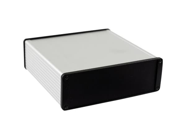 Hammond Electronics Universal-kaappi 160 x 165 x 55 Alumiini läpinäkyvä 1 kpl 1 kpl