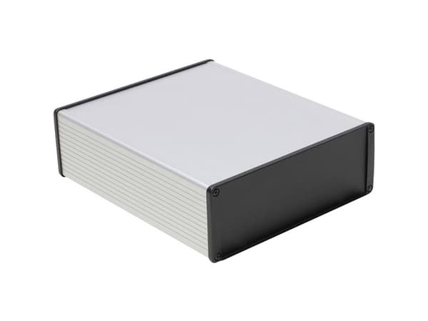 Hammond Electronics Universal-kaappi 220 x 165 x 55 Alumiini läpinäkyvä 1 kpl 1 kpl