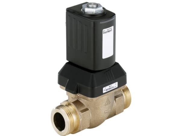 Bürkert Membranventil 312247 6213 24 V NPT 1/2 Muffe Nominel dimension 20 mm Servostyret 1 stk