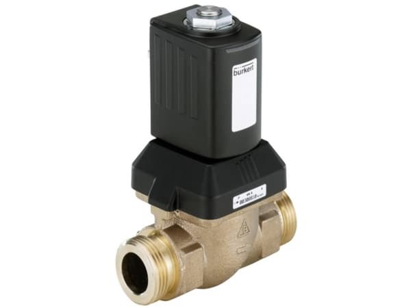 Bürkert Membranventil 312247 6213 24 V NPT 1/2 Muffe Nominel dimension 20 mm Servostyret 1 stk