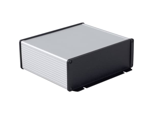 Hammond Electronics Universal-kaappi 160 x 165 x 55 Alumiini läpinäkyvä 1 kpl 1 kpl