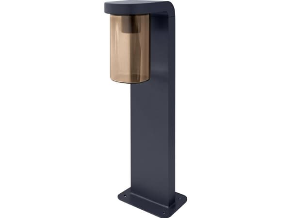 LEDVANCE ENDURA CLASSIC CASCADE, Lattiavalaistus ulkotiloihin, Harmaa, Alumiini, Lasi, IP44, Sisäänkäynti, Autotalli, Puutarha, Polku, Patio, I