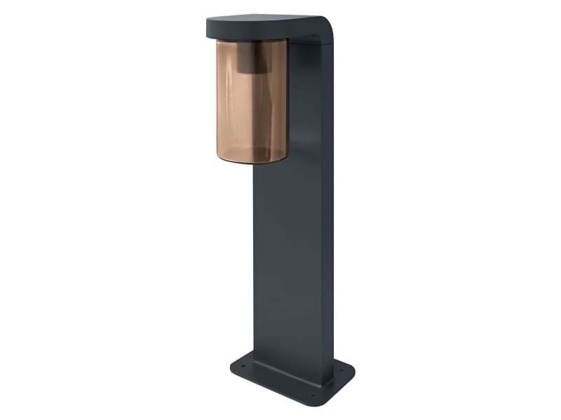 LEDVANCE ENDURA CLASSIC CASCADE, Golvbelysning för utomhusbruk, Grå, Gjuten aluminium, Glas, IP44, Entré, Garage, Trädgård, Trädgårdsgång, Terass, I
