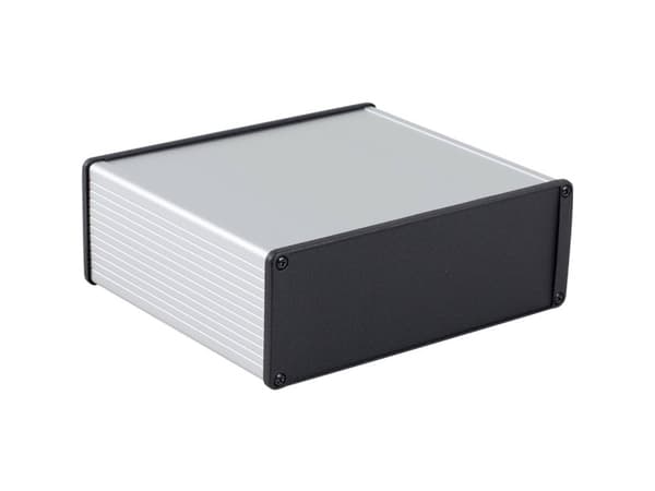 Hammond Electronics Universal-kaappi 160 x 165 x 55 Alumiini läpinäkyvä 1 kpl 1 kpl