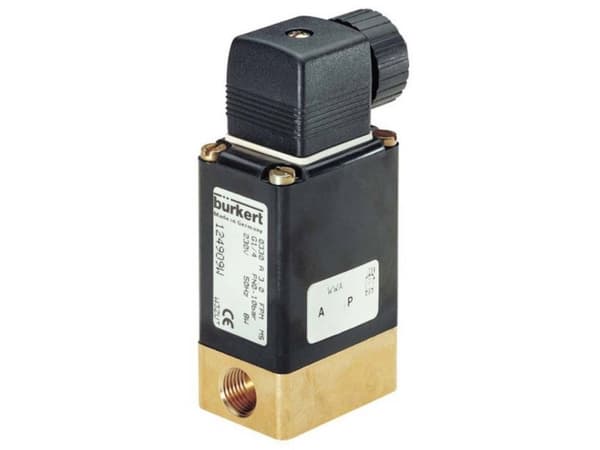 Bürkert läppäventtiili 41527 330 42 V G 1/4 Nimellismitta 3 mm Suoratoiminen 1 kpl