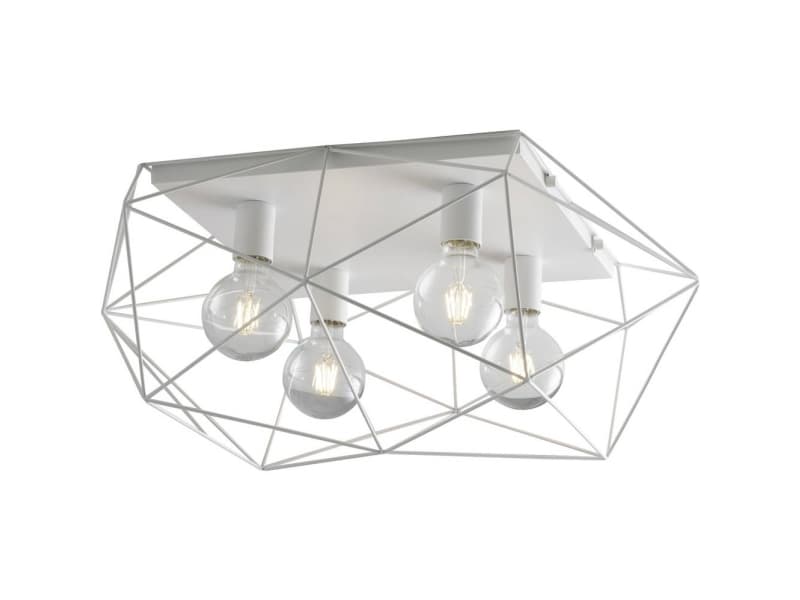 ECO-Light I-ABRAXAS-PL4 BCO ABRAXAS Taklampa E27 240 W Vit