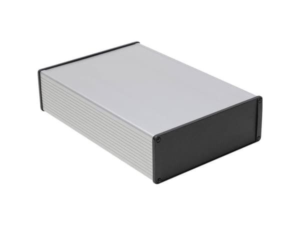 Hammond Electronics Universal-kaappi 280 x 165 x 55 Alumiini läpinäkyvä 1 kpl 1 kpl