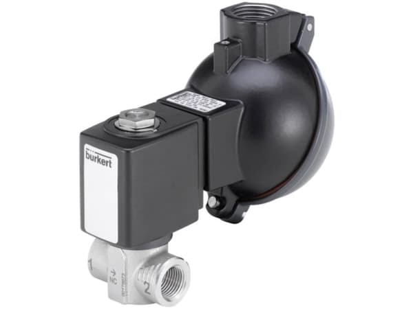 Bürkert Stempelventil 349325 6240 230 V G 1/4 Nominel dimension 6 mm Tvangsstyret 1 stk
