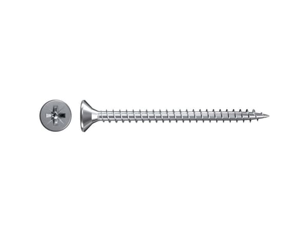 Fischer 551056 Spånplade-skrue 3 mm 16 mm Krydskærv Pozidriv Galvaniseret 1000 stk