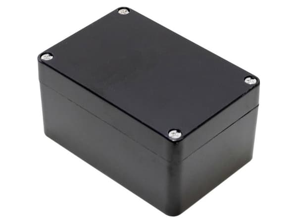 Hammond Electronics Universal-kaappi 110 x 75 x 55 polyesteri musta 1 kpl 1 kpl