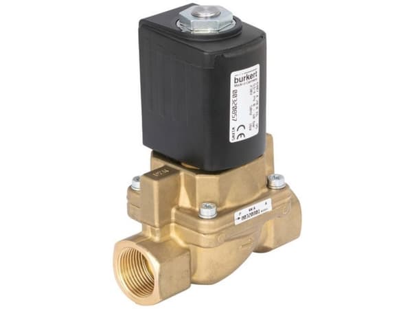 Bürkert Stempelventil 348897 6407 110 V NPT 1 1/2 Nominel dimension 32 mm Tvangsstyret 1 stk