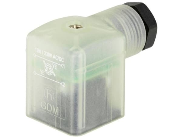 Bürkert Utrustningsuttag 315338 2518 Antal poler: 2 100 - 120 V 1 st