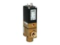 Miniatyrbilde 5 av 5: Bürkert Servostyret ventil 357604 6430 230 V/AC G 1/4 muffe Nominel dimension 65 mm Off-position lukket 1 stk