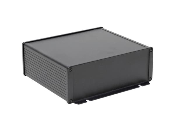 Hammond Electronics Universal-kaappi 160 x 165 x 55 Alumiini Musta 1 kpl 1 kpl