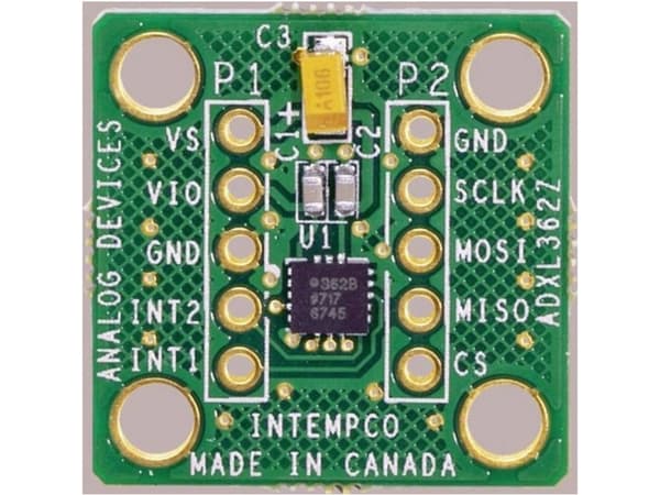 Analog Devices EVAL-ADXL362Z utvecklingskort 1 st