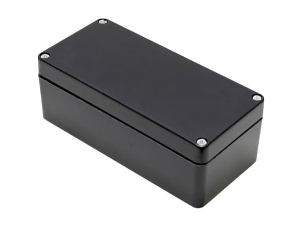 Hammond Electronics Universal-kaappi 160 x 75 x 55 polyesteri musta 1 kpl 1 kpl