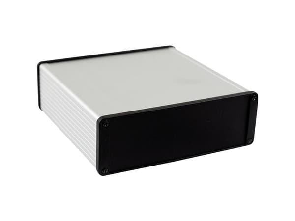 Hammond Electronics Universal-kaappi 160 x 165 x 55 Alumiini läpinäkyvä 1 kpl 1 kpl