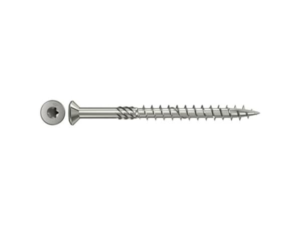 Fischer 660602 Terrasseskruer 5 mm 40 mm Sekskant Rustfrit stål 200 stk
