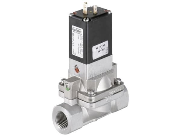 Bürkert Membranventil 137141 5282 230 V G 1/2 Nominel dimension 20 mm Servostyret 1 stk