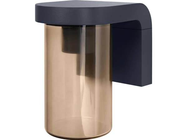 LEDVANCE ENDURA CLASSIC CASCADE, Vegglys, Grå, Aluminium, Glass, IP44, Fasade, Gangsti, Terrasse, I