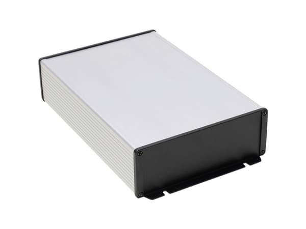 Hammond Electronics Universal-kaappi 280 x 165 x 55 Alumiini läpinäkyvä 1 kpl 1 kpl