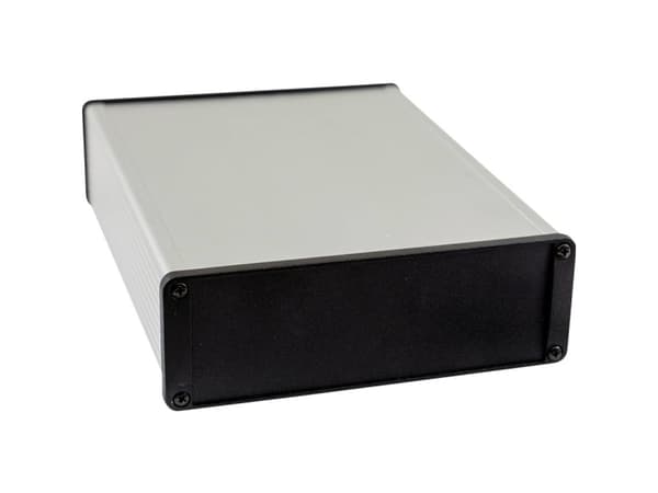 Hammond Electronics Universal-kaappi 220 x 165 x 55 Alumiini läpinäkyvä 1 kpl 1 kpl