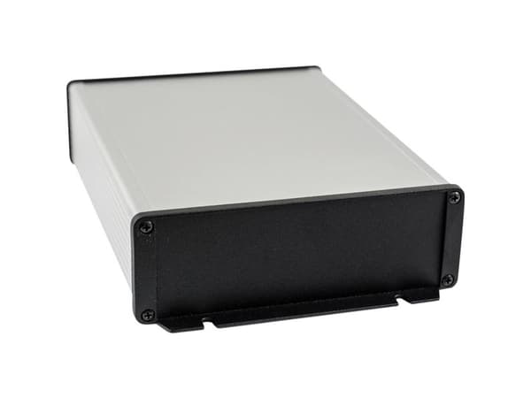 Hammond Electronics Universal-kaappi 220 x 165 x 55 Alumiini läpinäkyvä 1 kpl 1 kpl