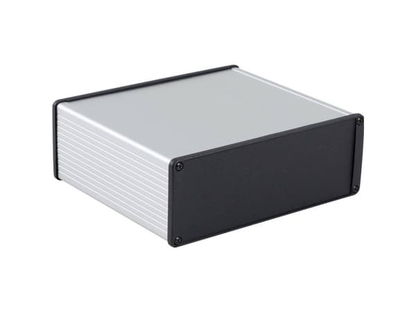 Hammond Electronics Universal-kaappi 160 x 165 x 55 Alumiini läpinäkyvä 1 kpl 1 kpl