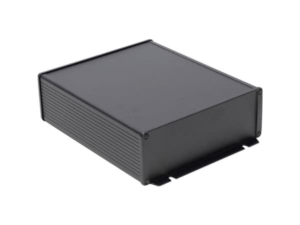Hammond Electronics Universal-kaappi 220 x 165 x 55 Alumiini Musta 1 kpl 1 kpl